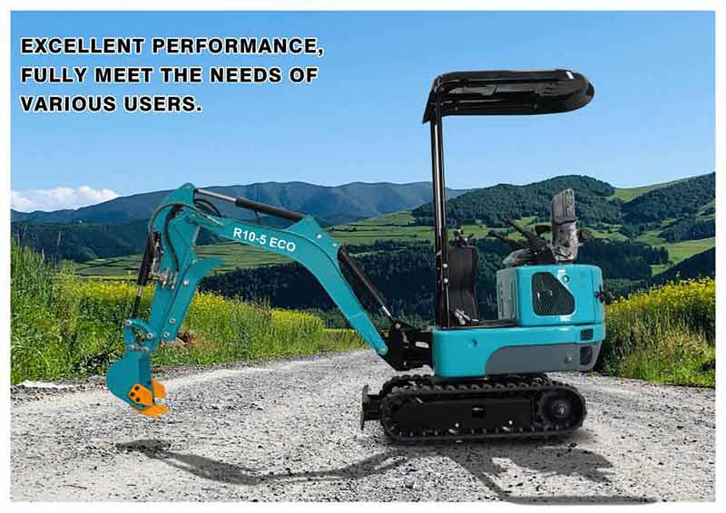 R10 ECO Мини-экскаватор