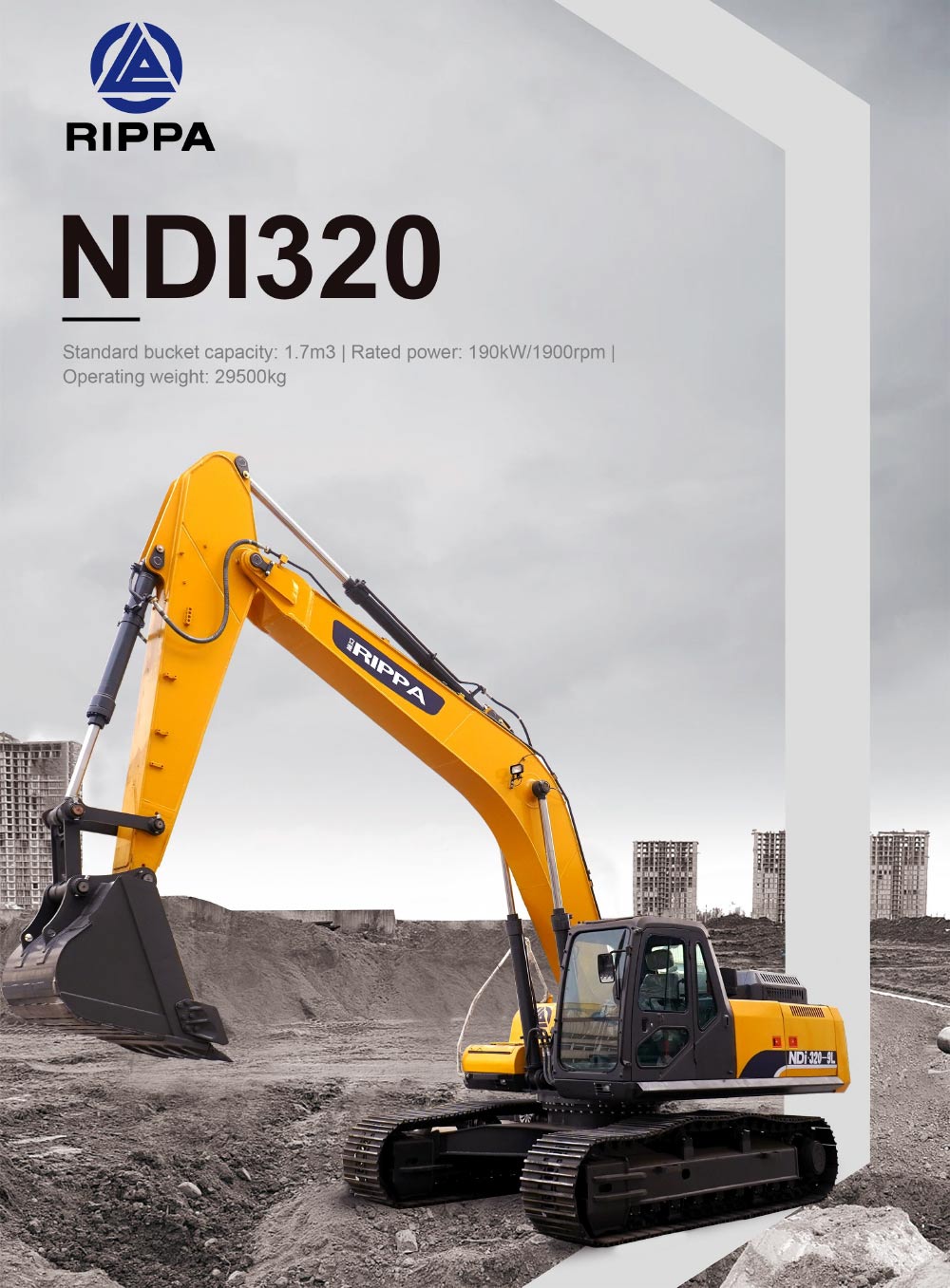 NDI 320 Большой экскаватор NDI 320 Большой экскаватор