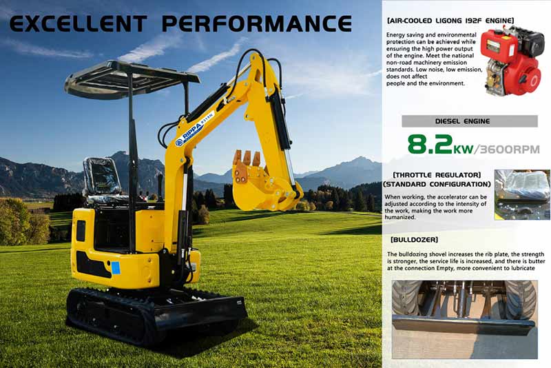 1 тонна экскаватор