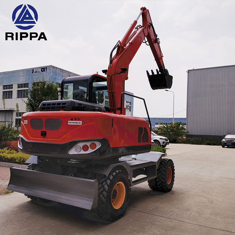 Колесный экскаватор 6 тонн Колесный экскаватор 6 тонн