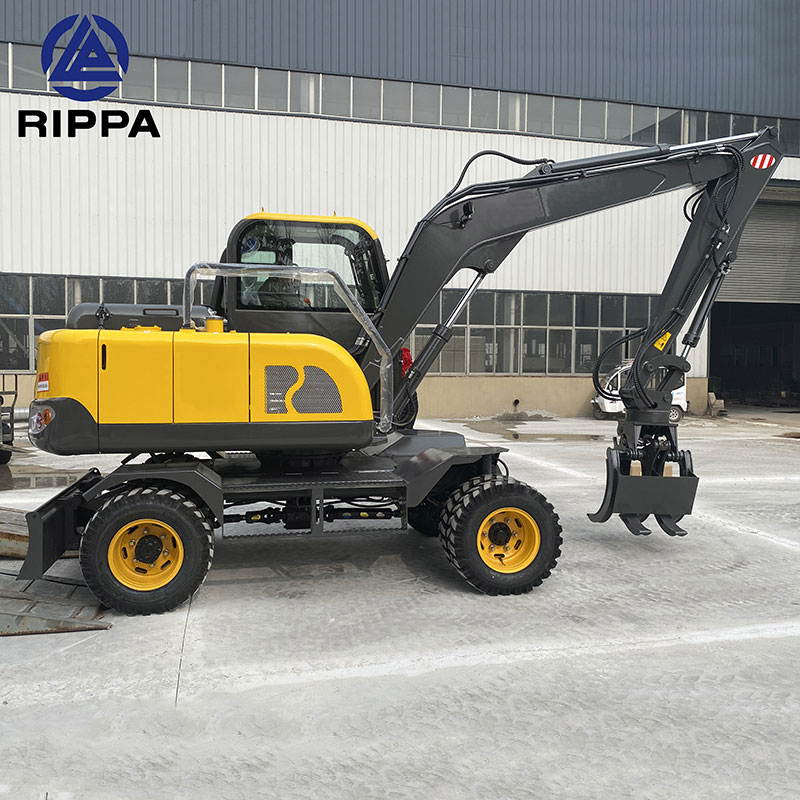 Колесный экскаватор 6 тонн Колесный экскаватор 6 тонн