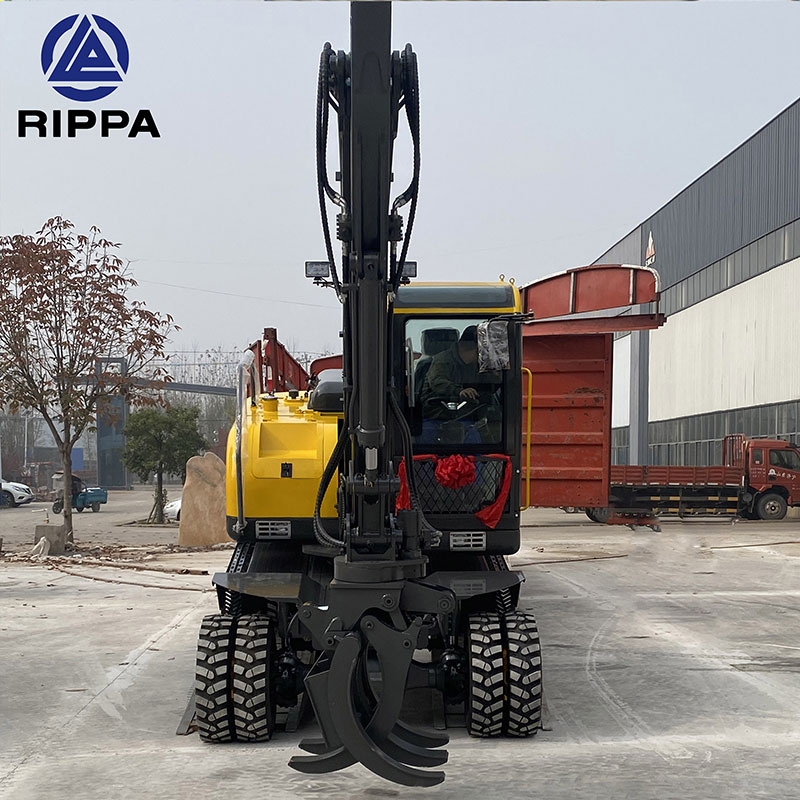 Колесный экскаватор 6 тонн Колесный экскаватор 6 тонн