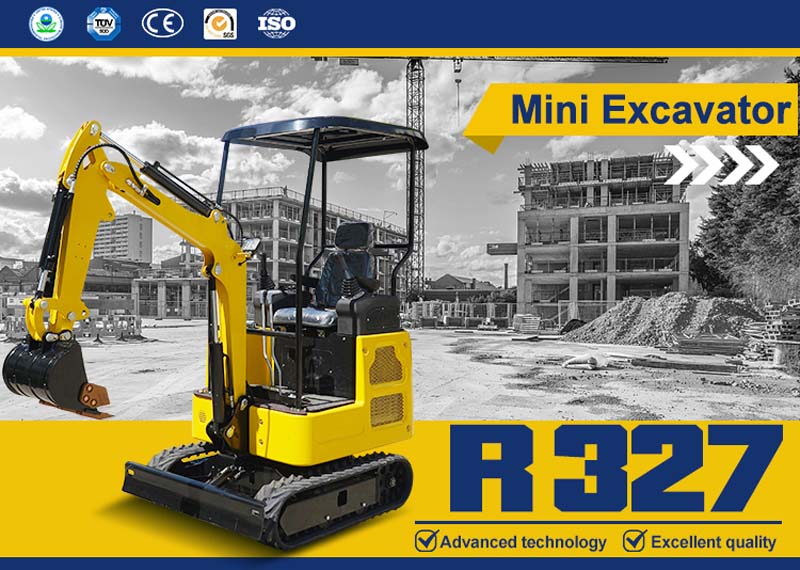 мини экскаватор rippa r327