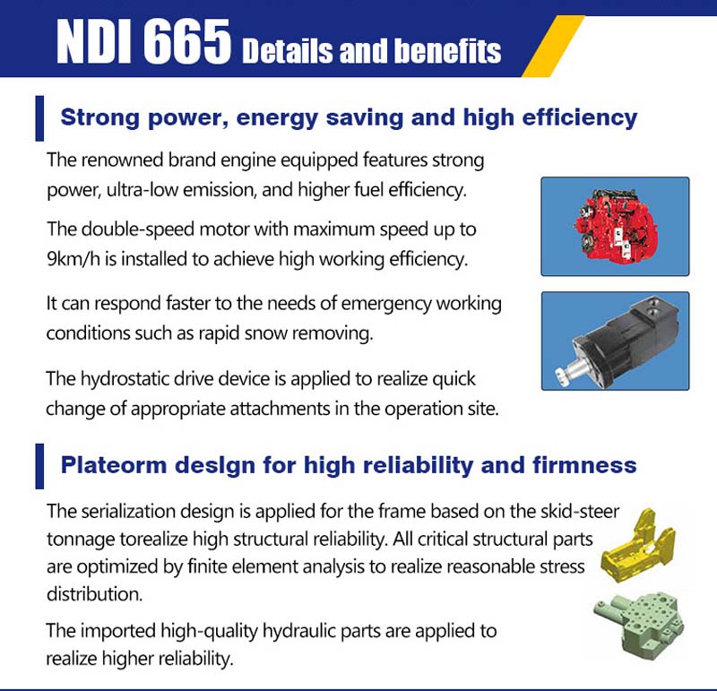 Мини-погрузчик NDI665