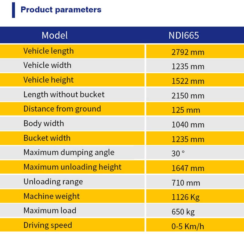 Мини-погрузчик NDI665