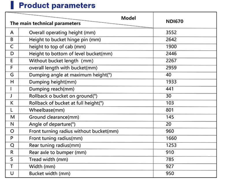 Мини-погрузчик NDI670